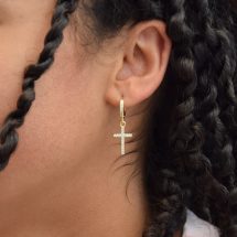Cross Dangling Earrings