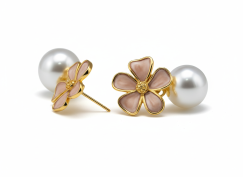 Floral Pearl Earrings