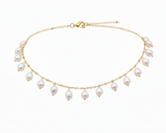 The Pearl Fringe Choker